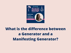 difference between manifesting generator and generator