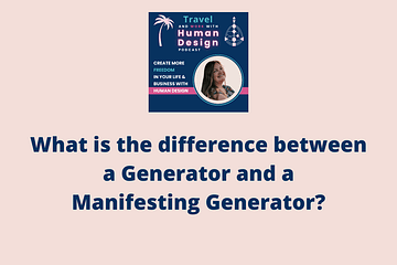 difference between manifesting generator and generator