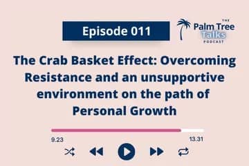Crab basket effect overcoming an unsupportive environment